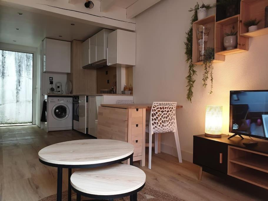 Anglet Biarritz Appartement Avec Piscine Exteriör bild