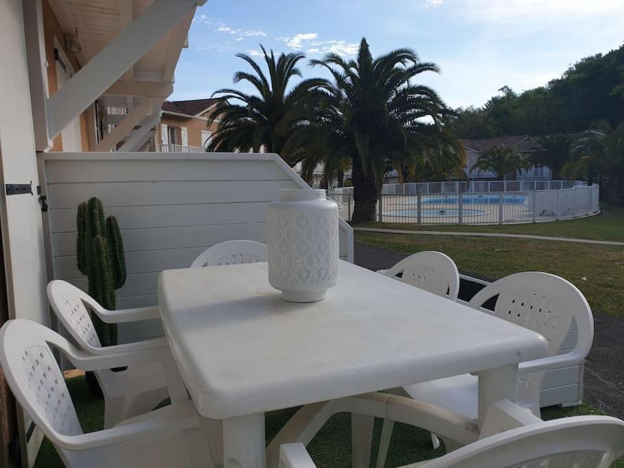 Anglet Biarritz Appartement Avec Piscine Exteriör bild